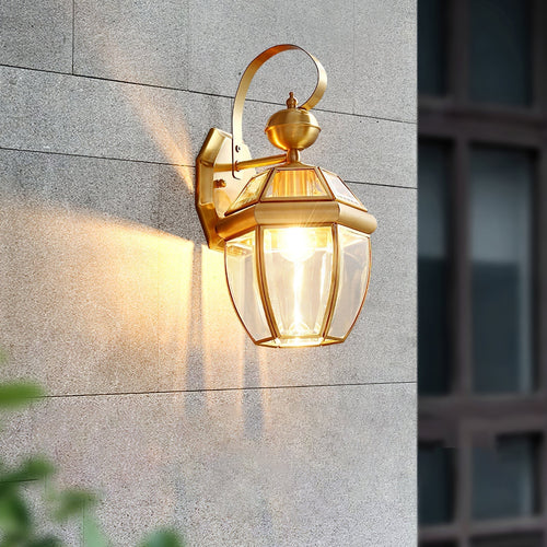 Outdoor Wall Lantern Light - Retro Design, IP65 Waterproof
