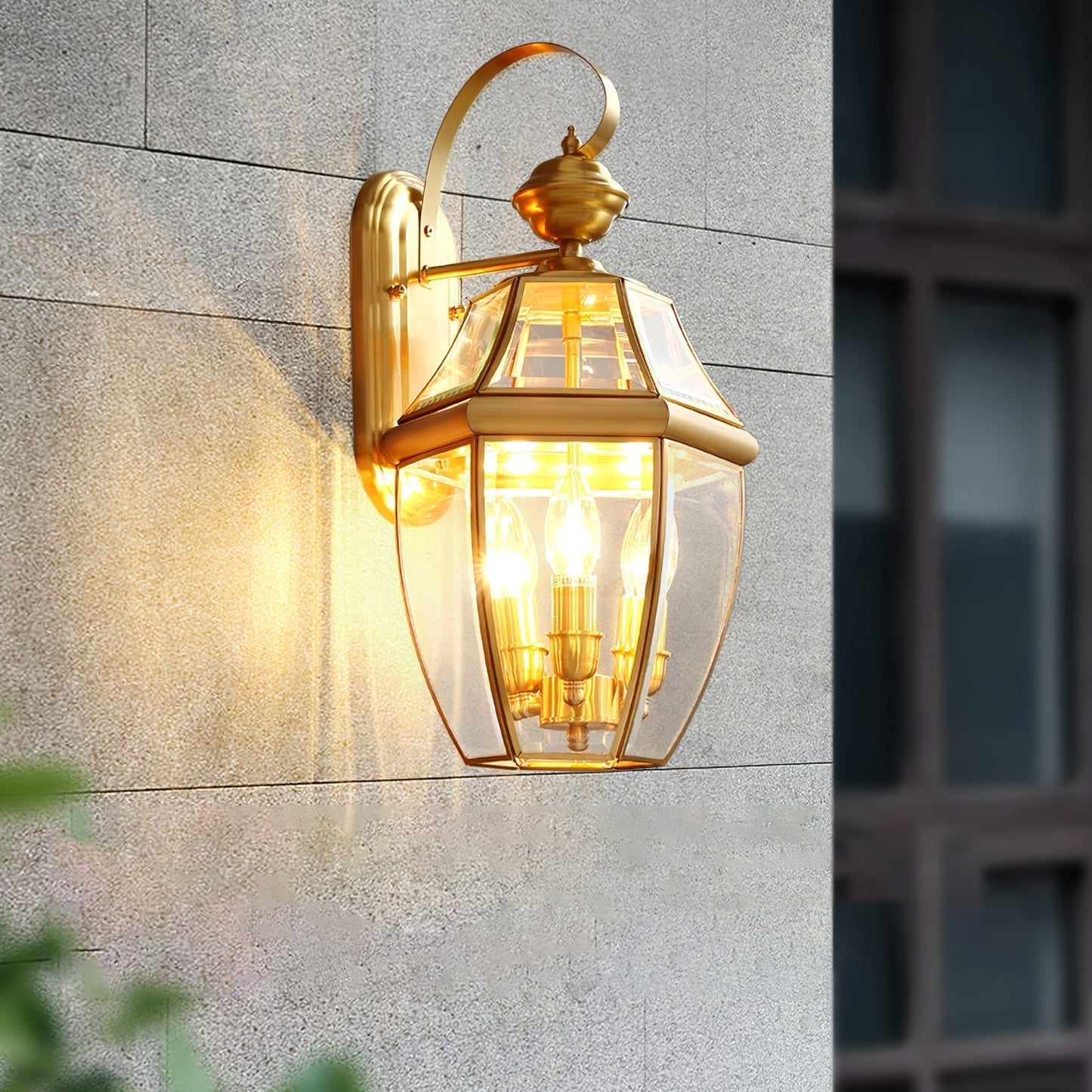 Outdoor Wall Lantern Light - Retro Design, IP65 Waterproof
