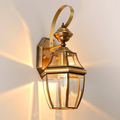 Outdoor Wall Lantern Light - Retro Design, IP65 Waterproof