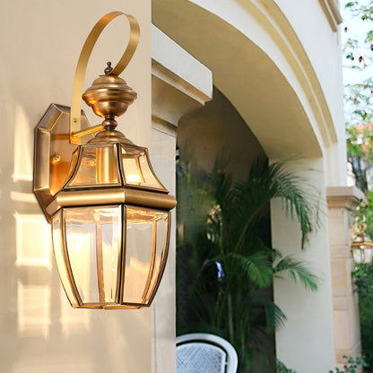 Outdoor Wall Lantern Light - Retro Design, IP65 Waterproof