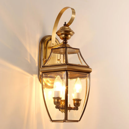 Outdoor Wall Lantern Light - Retro Design, IP65 Waterproof