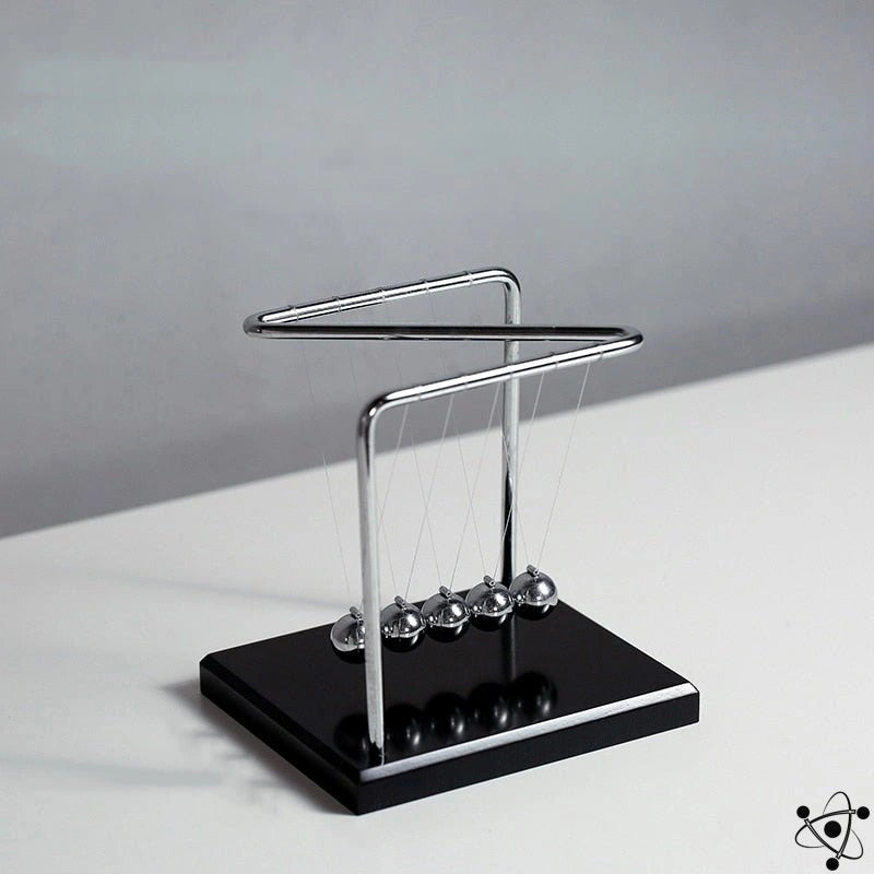 Newton's Pendulum Z Shape Design
