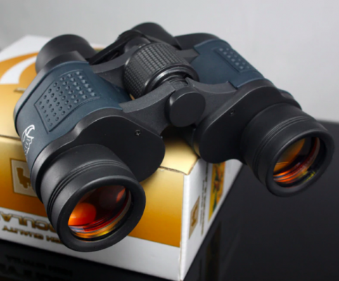 60x60 High-Powered Binoculars for Nighttime Outdoor Viewing