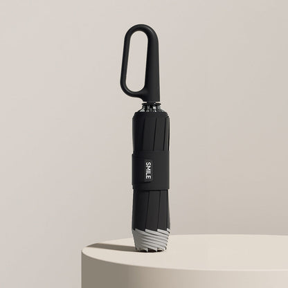 Compact Travel Umbrella with Reflective Trim – Lightweight Design