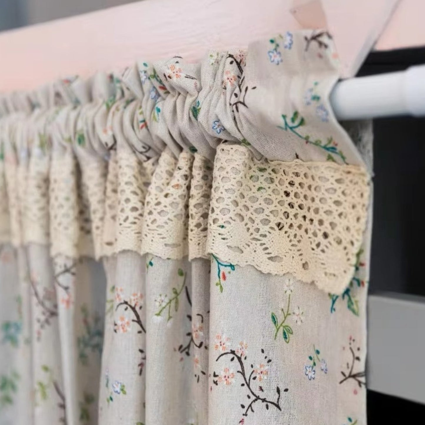 Charming Kitchen Cabinet Shade for Bright Spaces