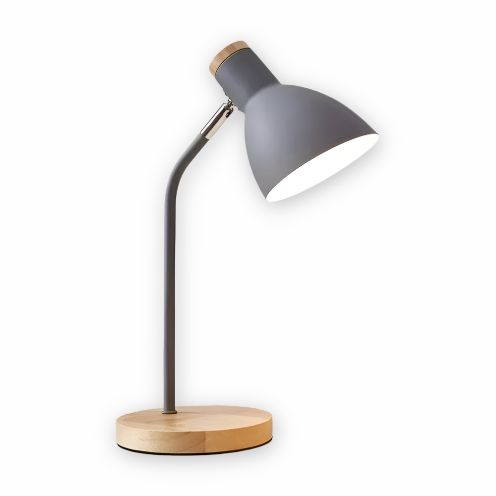 Adjustable LED Desk Lamp with Nordic Design – Comfortable Light for Reading & Living Areas