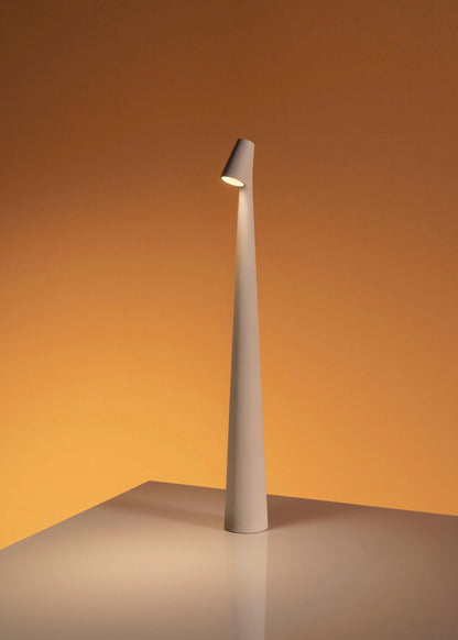 Contemporary LED Table Lamp with Adjustable Height and Wireless Design