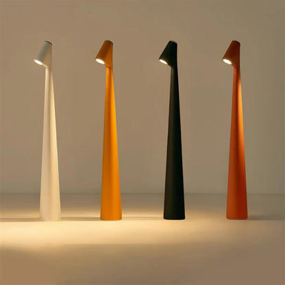 Nordic Minimalist Touch Dimming LED Table Lamp for Mood Lighting