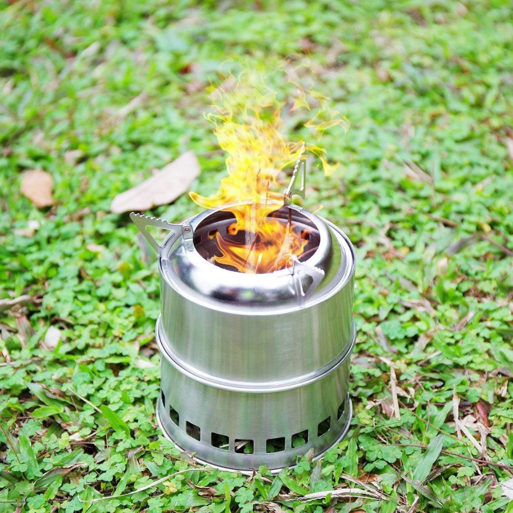 TrailBlazer Portable Wood Stove – Cook Anywhere, Anytime!