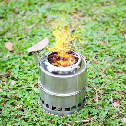TrailBlazer Portable Wood Stove – Cook Anywhere, Anytime!
