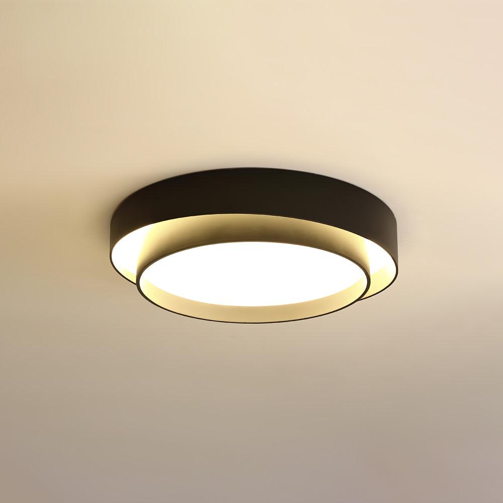 Round LED Ceiling Light in Nordic Style for Home Interiors