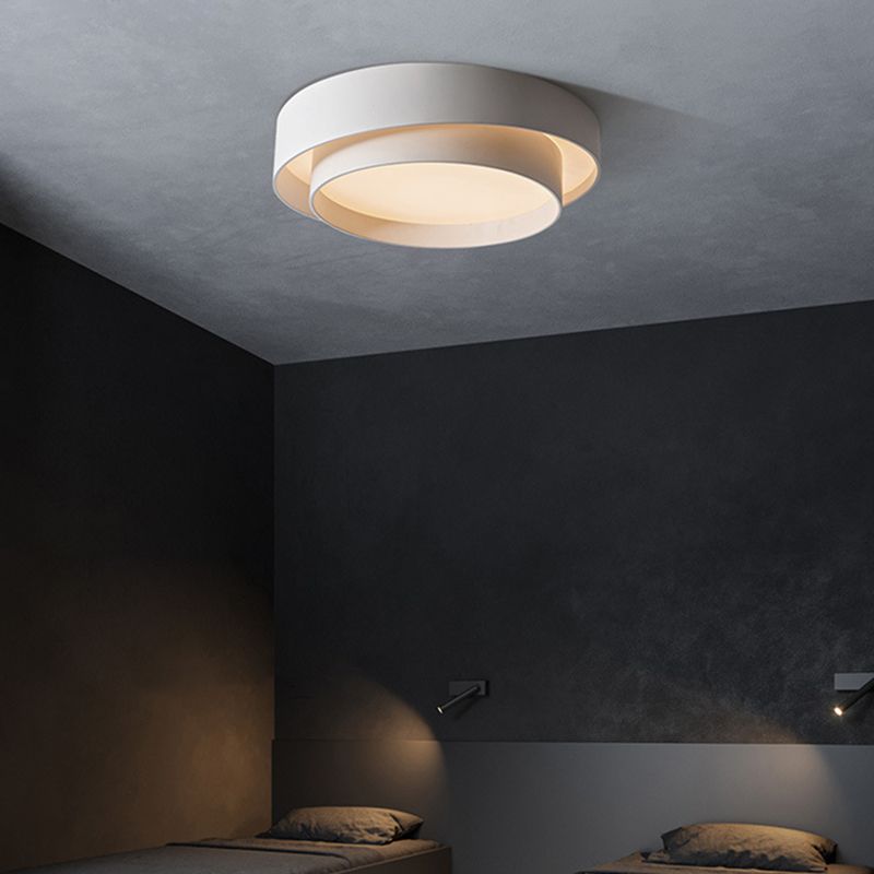 Round LED Ceiling Light in Nordic Style for Home Interiors