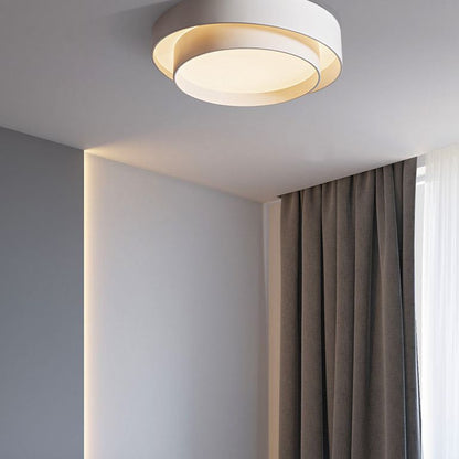 Round LED Ceiling Light in Nordic Style for Home Interiors