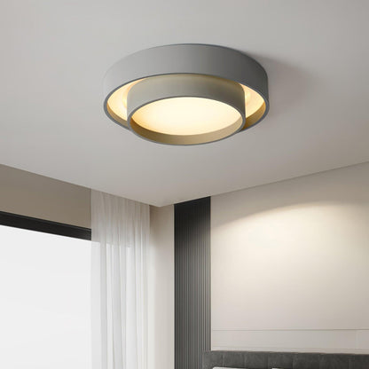 Round LED Ceiling Light in Nordic Style for Home Interiors