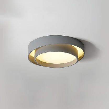 Round LED Ceiling Light in Nordic Style for Home Interiors