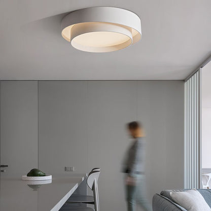 Round LED Ceiling Light in Nordic Style for Home Interiors