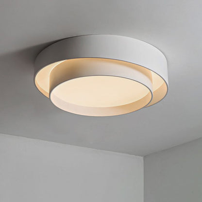 Round LED Ceiling Light in Nordic Style for Home Interiors