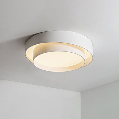 Round LED Ceiling Light in Nordic Style for Home Interiors