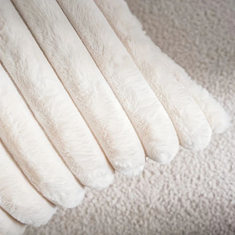 LuxeSoft Faux Fur Decorative Pillow Cover