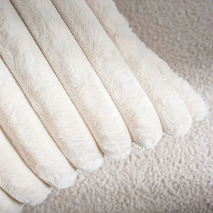 LuxeSoft Faux Fur Decorative Pillow Cover