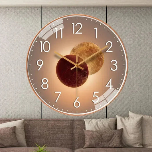 Minimalist Wall Clock for Home Decor – Modern Silent Design