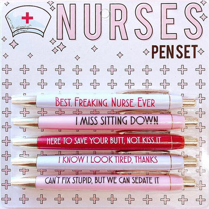 Nurse Appreciation Pen Set for Everyday Heroes