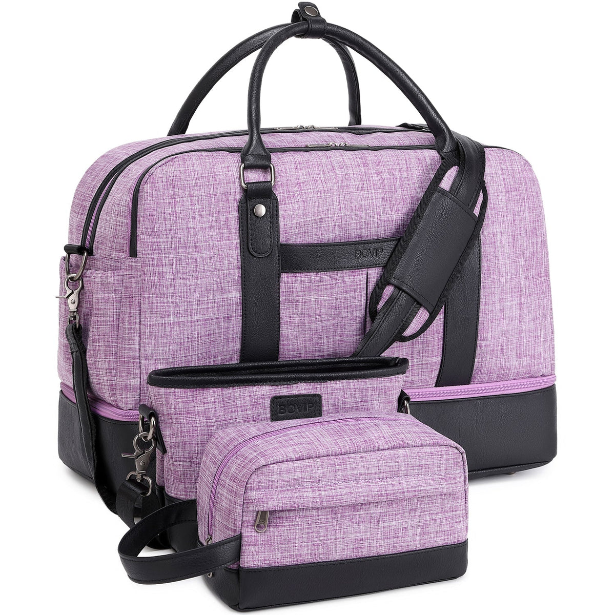 Spacious Travel Duffel for Women - Large Weekend Overnight Bag