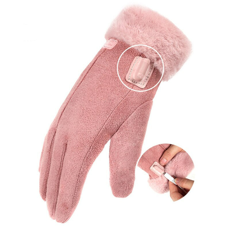 Rechargeable Heated Gloves for Women – Quick Warm-Up & Long-Lasting Heat