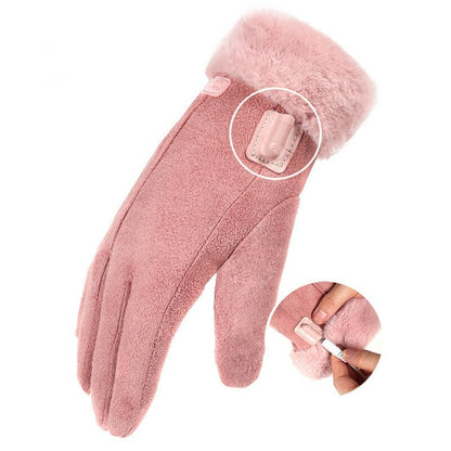 Rechargeable Heated Gloves for Women – Quick Warm-Up & Long-Lasting Heat