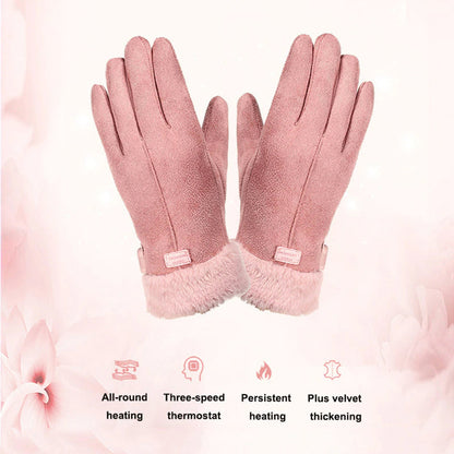 Rechargeable Heated Gloves for Women – Quick Warm-Up & Long-Lasting Heat