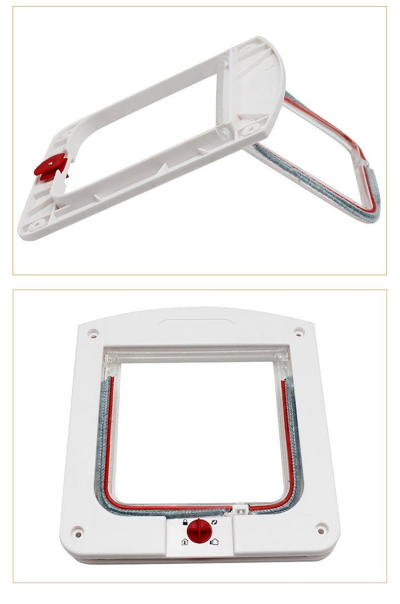Ultimate 4-Way Pet Access Door for Dogs and Cats