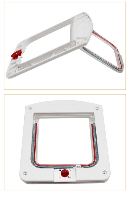 Ultimate 4-Way Pet Access Door for Dogs and Cats