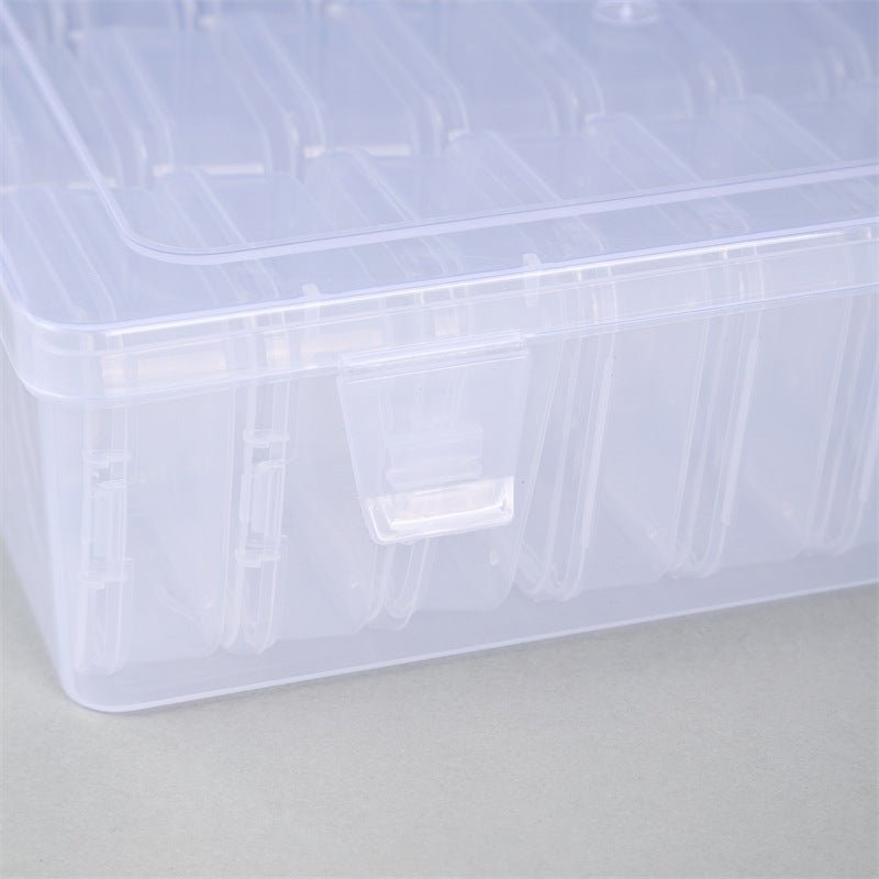 Versatile Storage Box with Adjustable Compartments