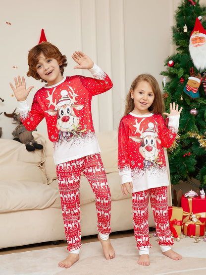 Matching Family Christmas Pajamas with Dog Outfit Included