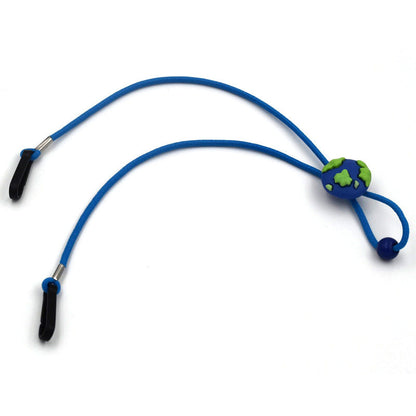 Decorative Bead Eyewear Holder with Adjustable Strap