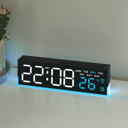 Digital Alarm Clock with Temperature Display