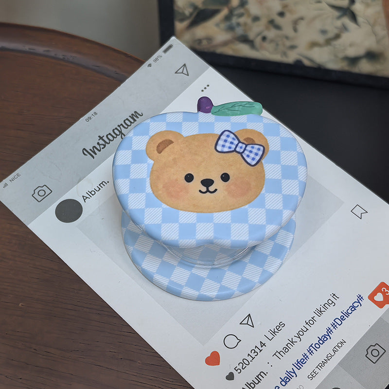 Cute Bear Design Mobile Phone Holder