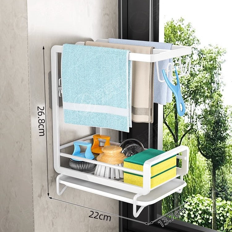 Extendable Dish Drying Rack for Kitchen Use