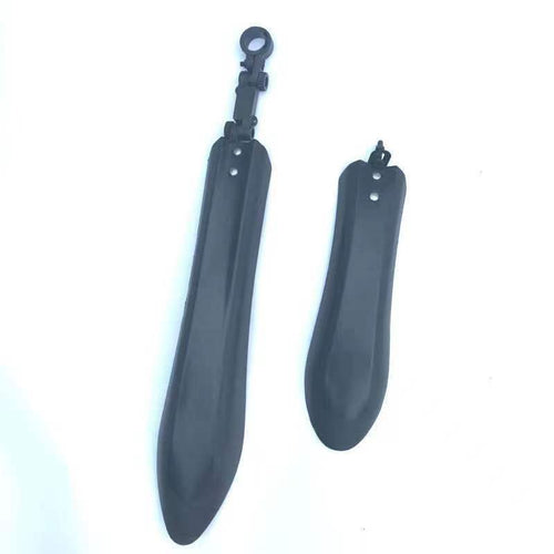 Set of Adjustable Mud Guards for Bicycles