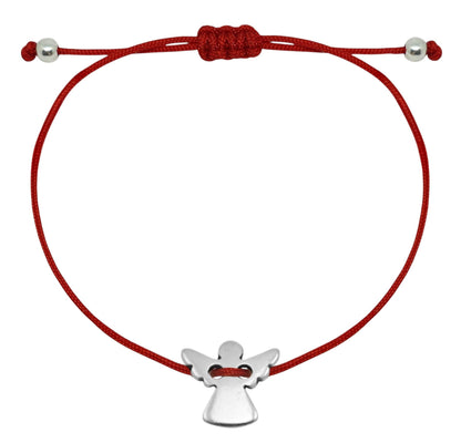 Adjustable Bracelet with Angel Charm