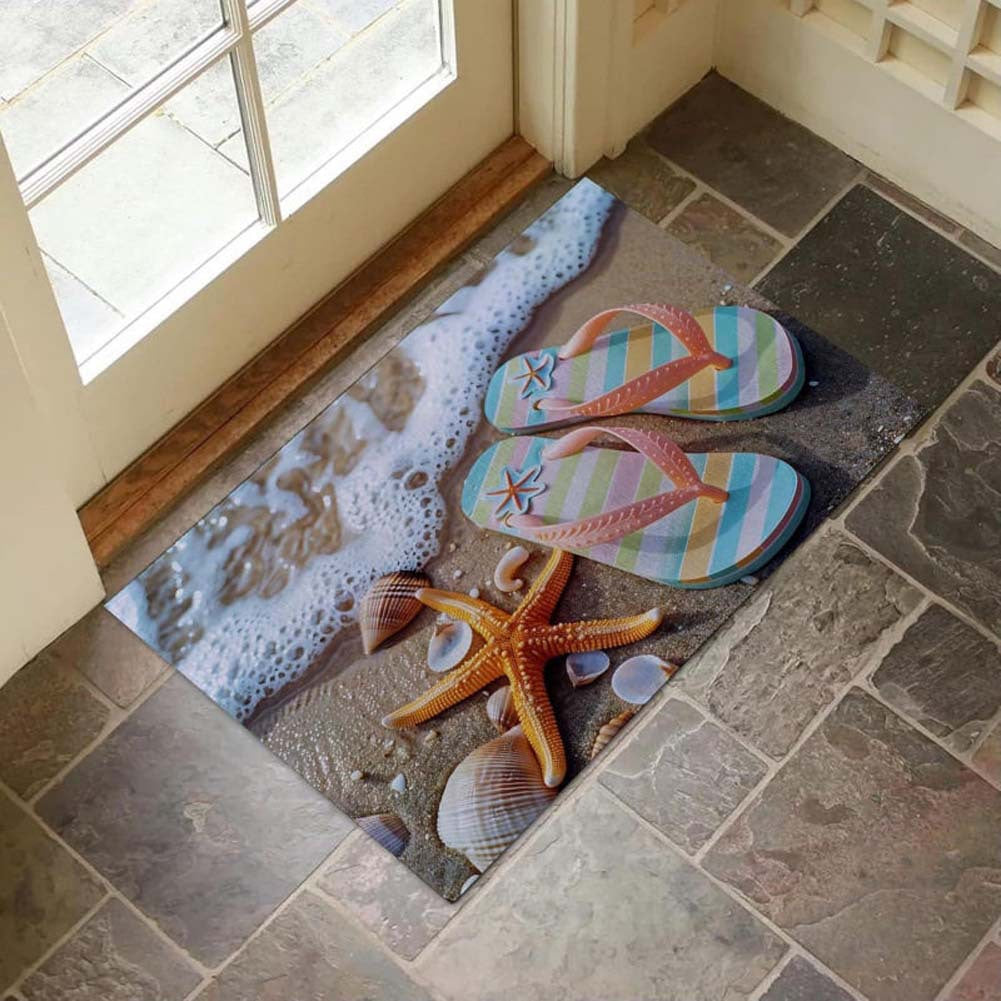 Geographical 3D Floor Mat in Taalita Design