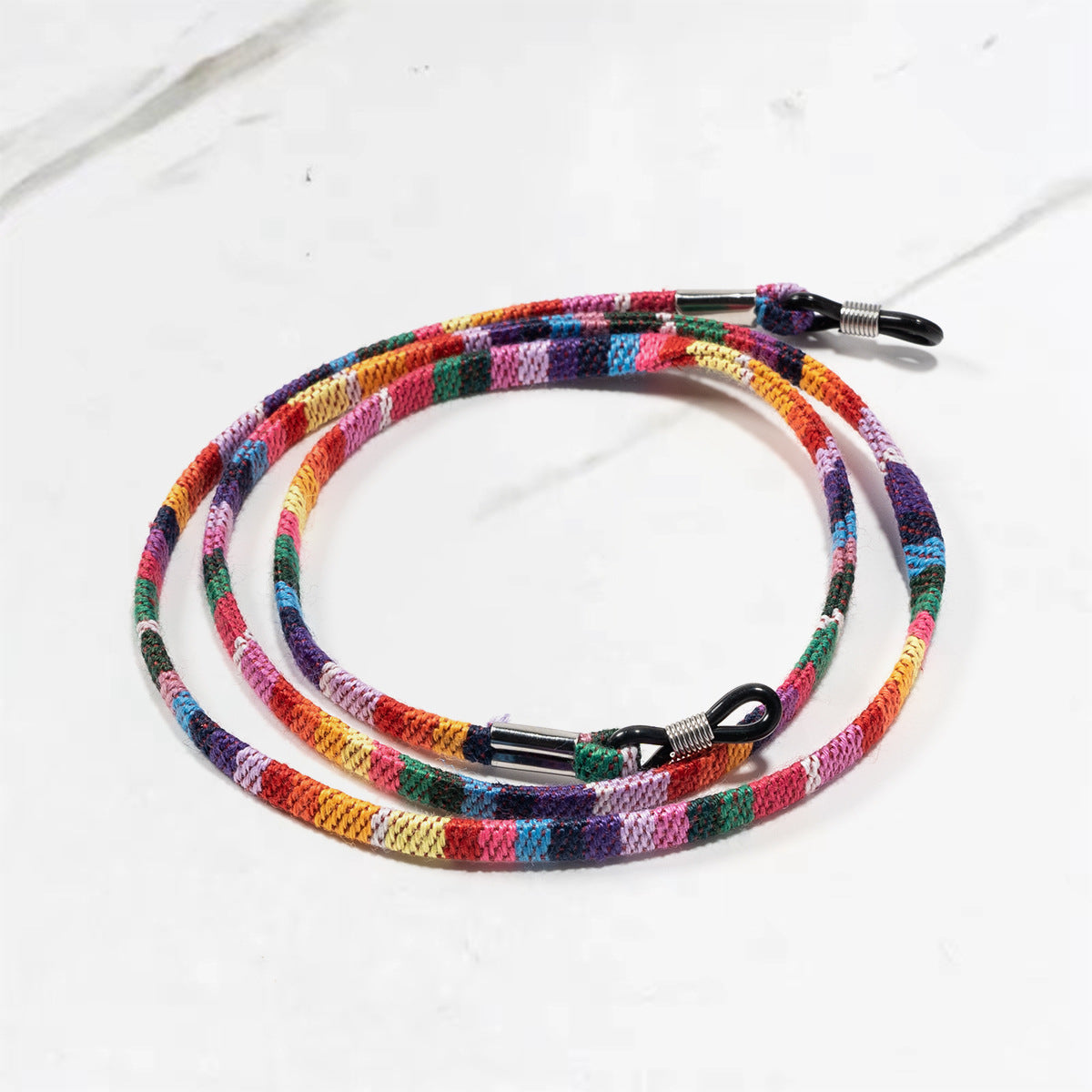 Beaded Necklace with Adjustable Length