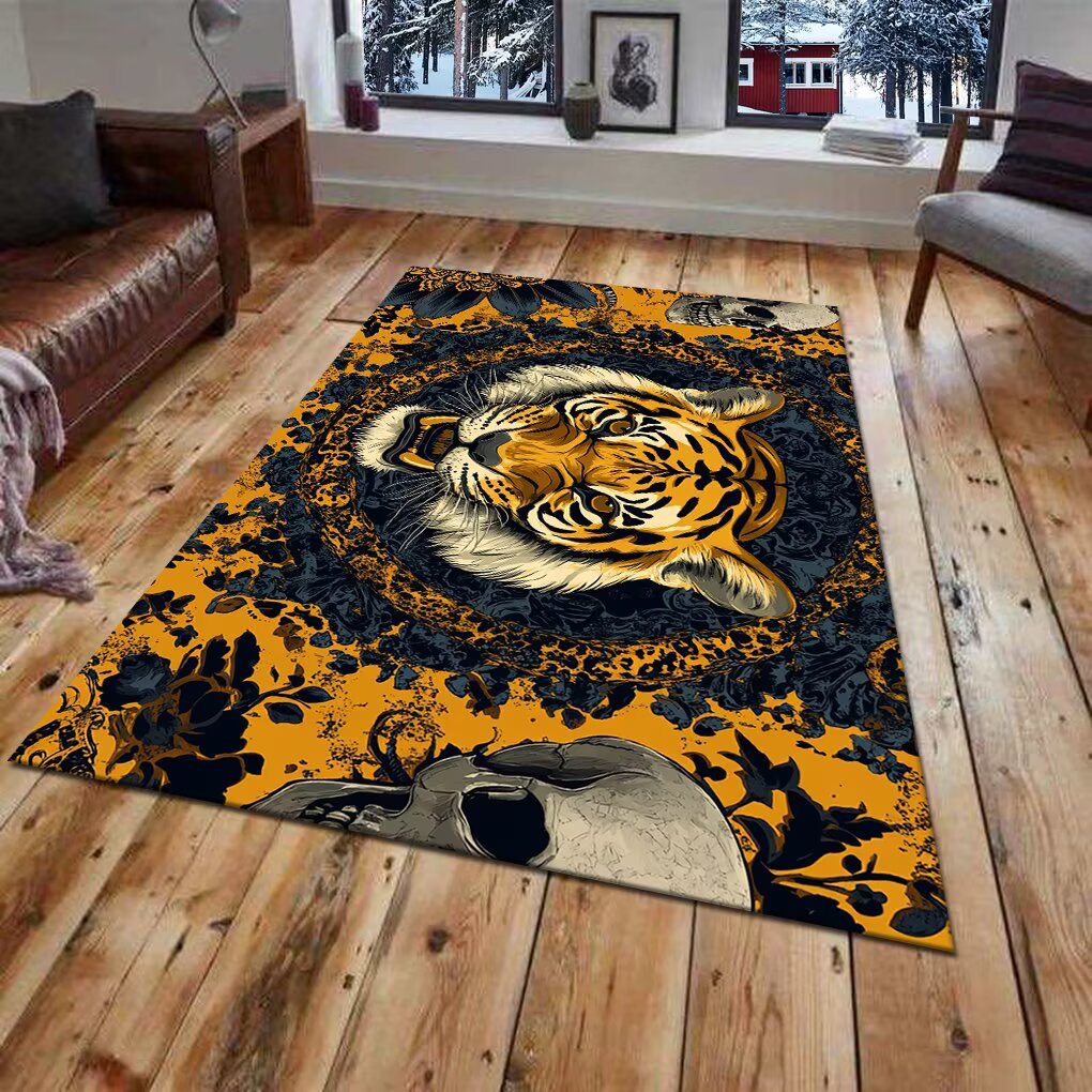 Animal-Inspired Area Rug – 3D Printed Design