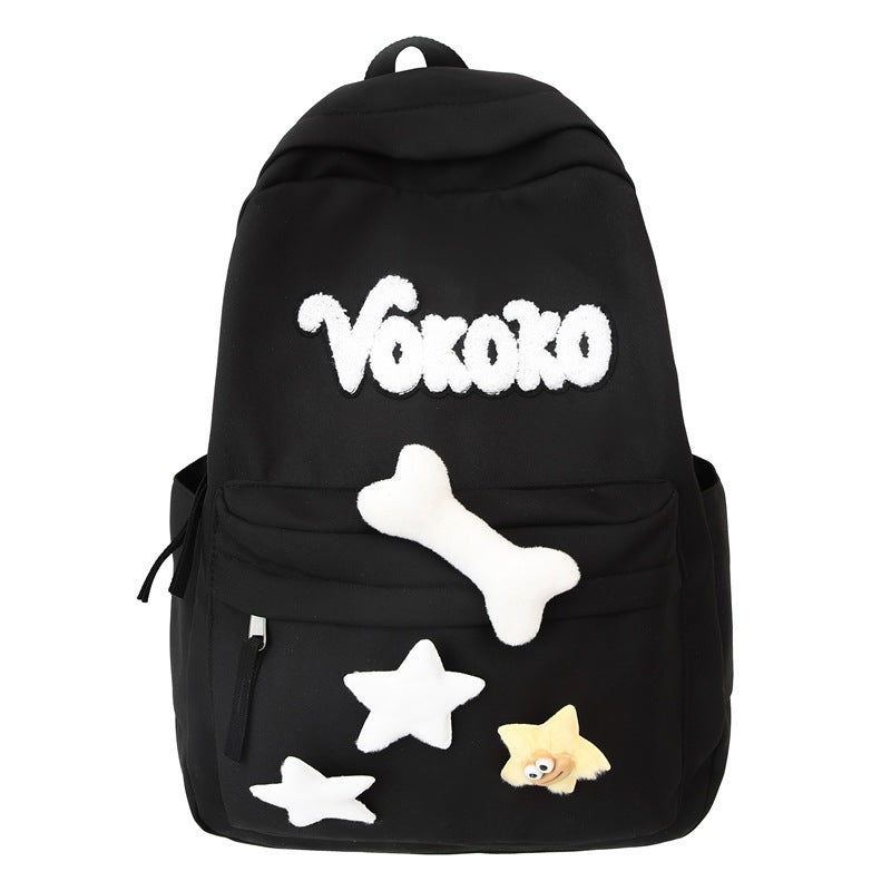 Plush Backpack for School with Animal Designs