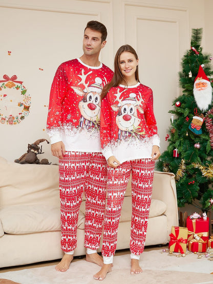 Matching Family Christmas Pajamas with Dog Outfit Included