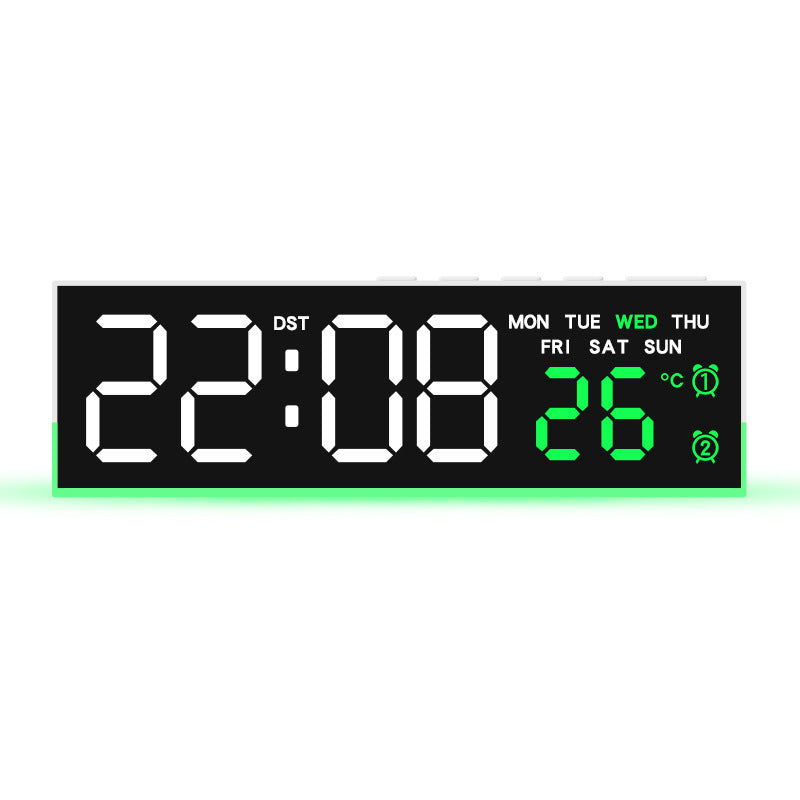 Digital Alarm Clock with Temperature Display