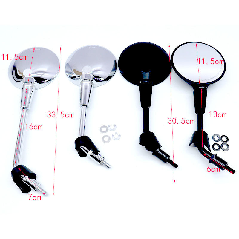 Adjustable Rearview Mirror for Motorcycles