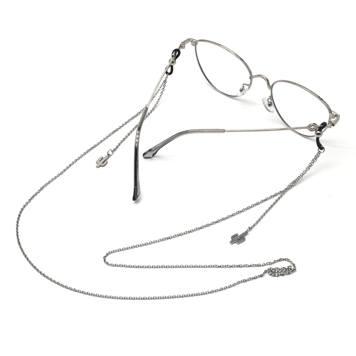 Adjustable Eyewear Retainer Chain with Links