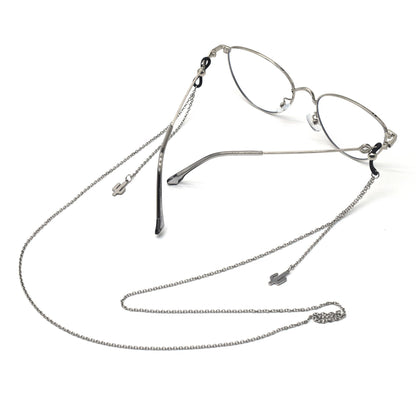 Adjustable Eyewear Retainer Chain with Links