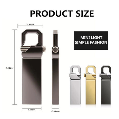 USB Flash Drive with 2TB Storage Capacity